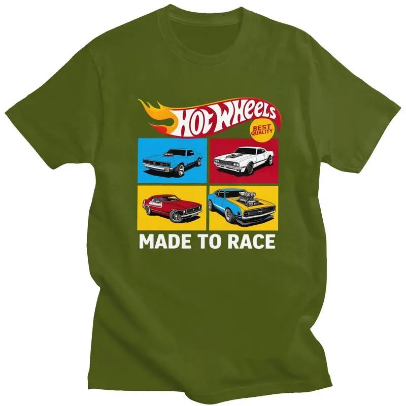 Custom Fashion Hot Wheels T Shirt