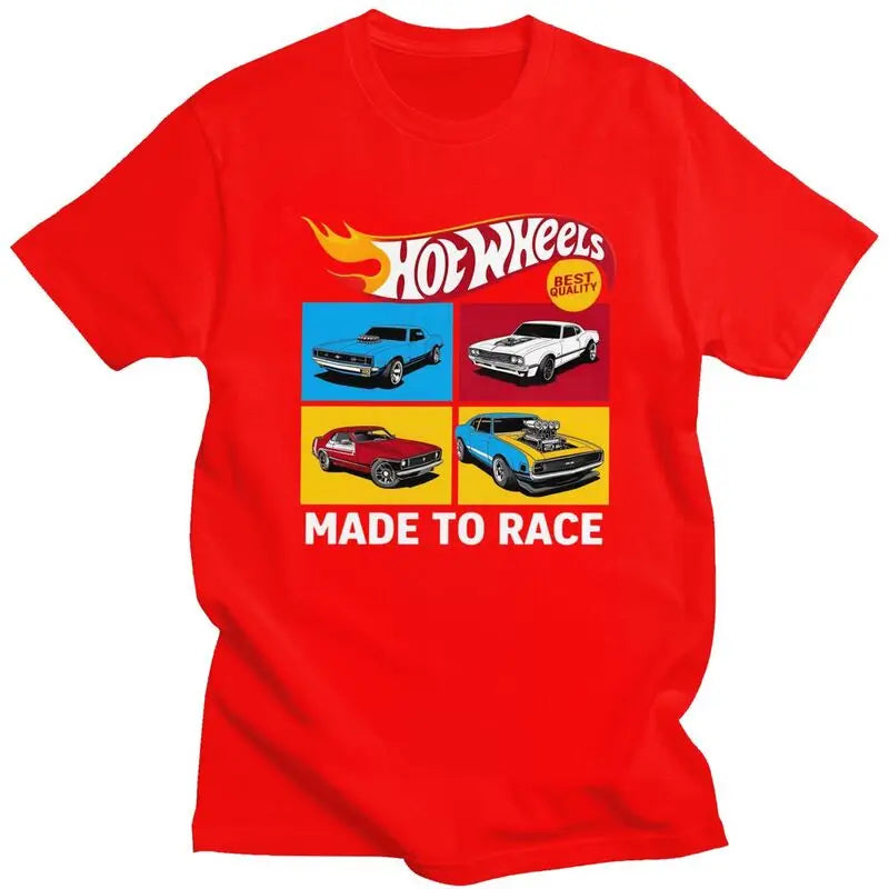 Custom Fashion Hot Wheels T Shirt