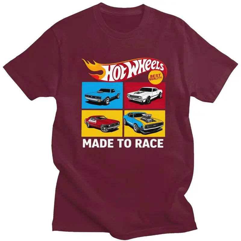 Custom Fashion Hot Wheels T Shirt